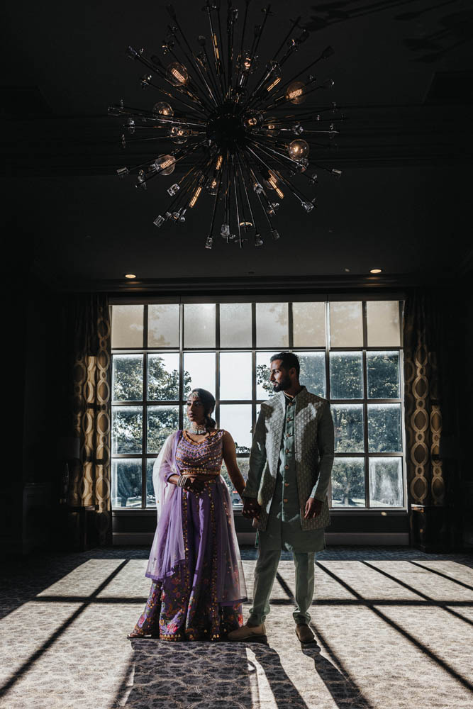 Indian Wedding Photography-Couple's Portrait-Ptaufiq-Hilton Columbus at Easton 5