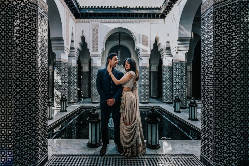 Indian Wedding Photography-Couple's Portrait-Ptaufiq-Selman Marrakech 9