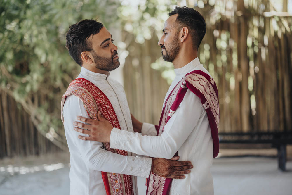 Indian-Wedding-Photography-First Look-Destination-Tulum Mexico 3