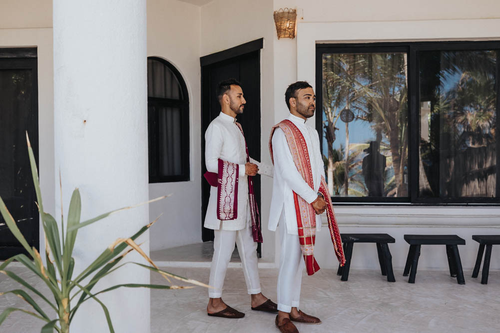 Indian-Wedding-Photography-First Look-Destination-Tulum Mexico 6