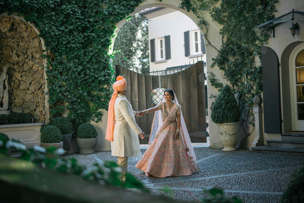 Indian Wedding Photography-First Look-Ptaufiq-Como Italy 5