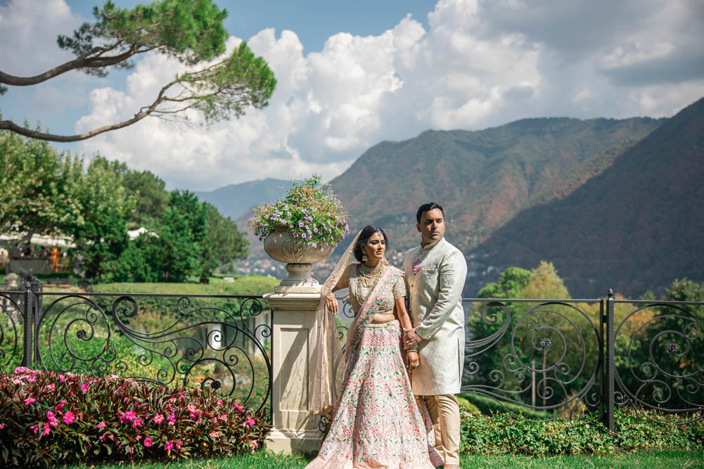 Indian Wedding Photography-First Look-Ptaufiq-Como Italy 9