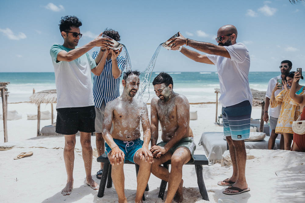 Indian-Wedding-Photography-Haldi-Destination-Tulum Mexico 5