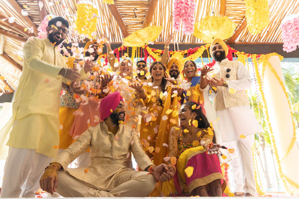 Indian Wedding Photography-Haldi-Ptaufiq-Generations Riviera Maya Cancun 6