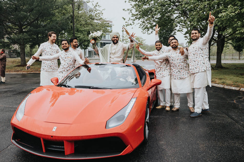 Indian-Wedding-Photography-PTaufiq-Boston Marriott Burlington- Baraat 1