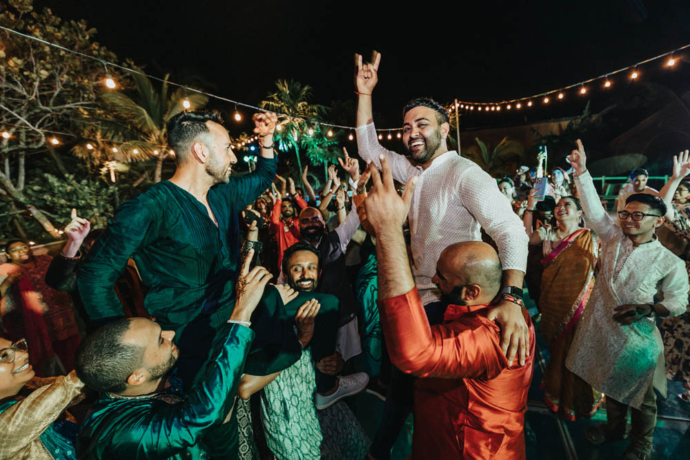 Indian-Wedding-Photography-Sangeet-Destination-Tulum Mexico 4