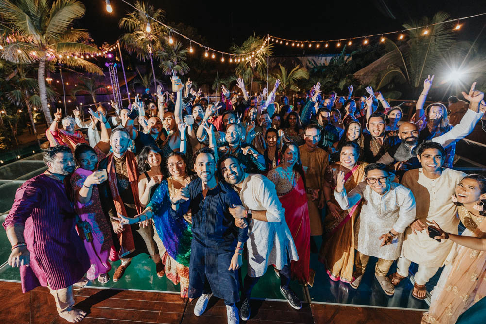 Indian-Wedding-Photography-Sangeet-Destination-Tulum Mexico 5