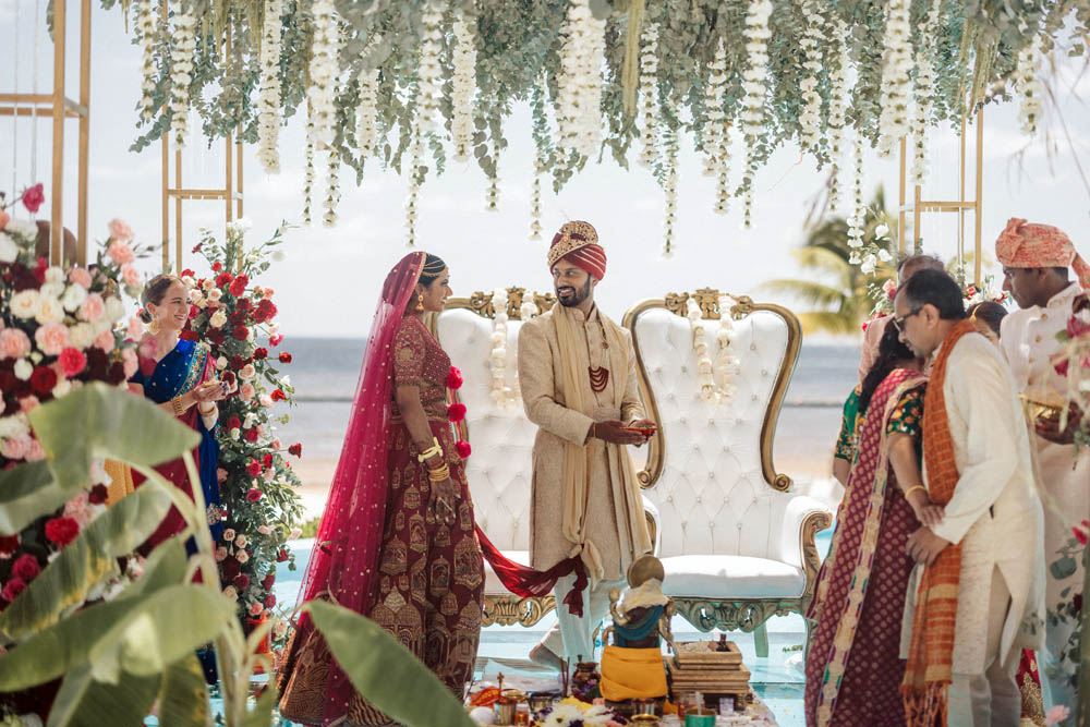 Indian Wedding Photography-Ceremony-Boston Ptaufiq-Dreams Natura Resort Cancun 5
