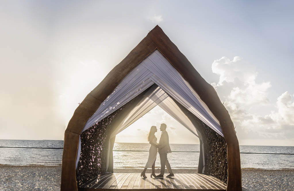 Indian Wedding Photography-Couple's Portrait-Boston Ptaufiq-Dreams Natura Resort Cancun 1