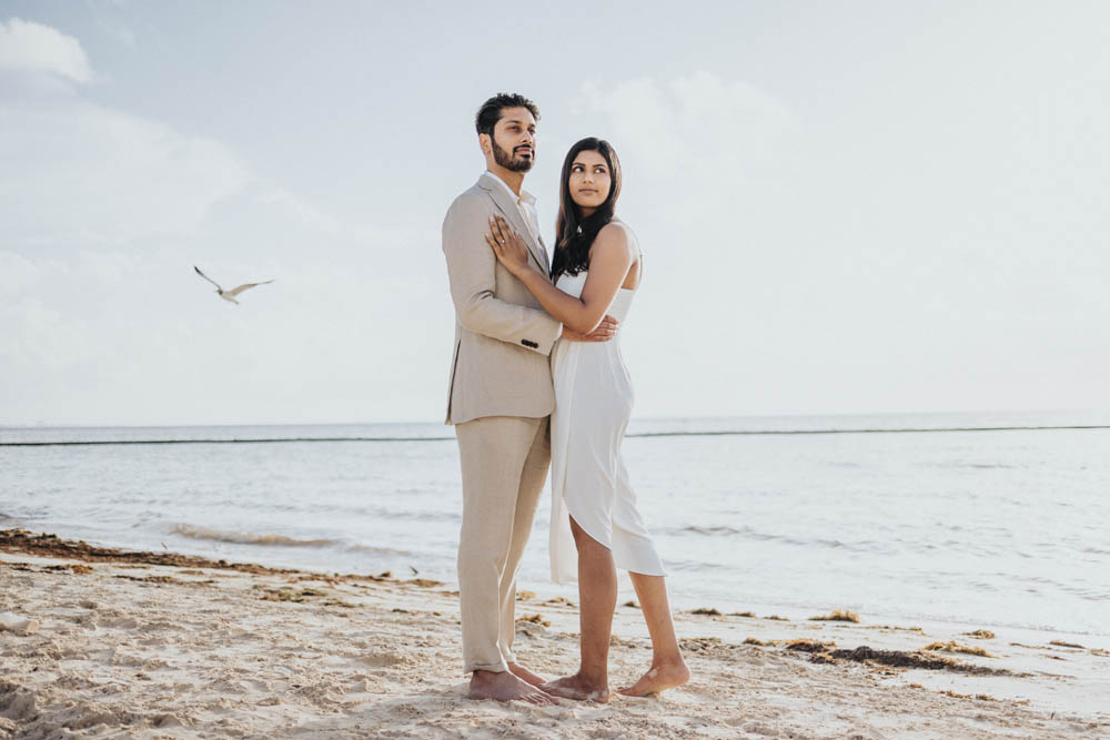 Indian Wedding Photography-Couple's Portrait-Boston Ptaufiq-Dreams Natura Resort Cancun 3