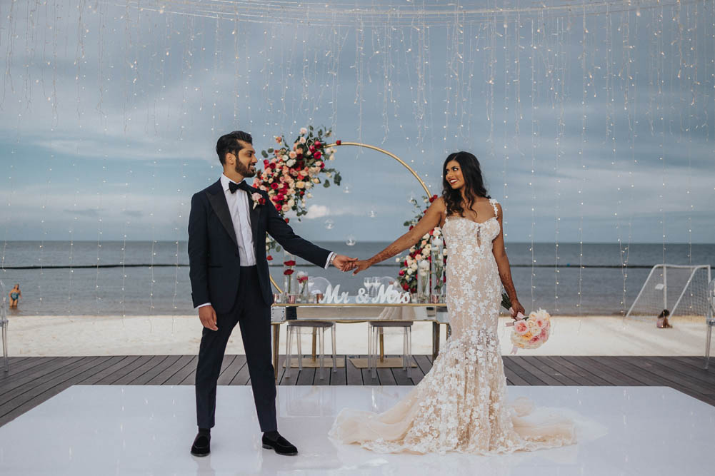 Indian Wedding Photography-Couple's Portrait-Boston Ptaufiq-Dreams Natura Resort Cancun 4