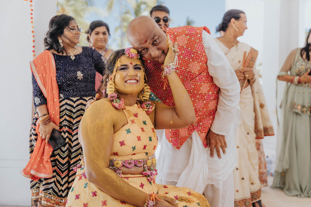 Indian Wedding Photography-Haldi-Boston-Ptaufiq-Hyatt Zilara Cap Cana 2