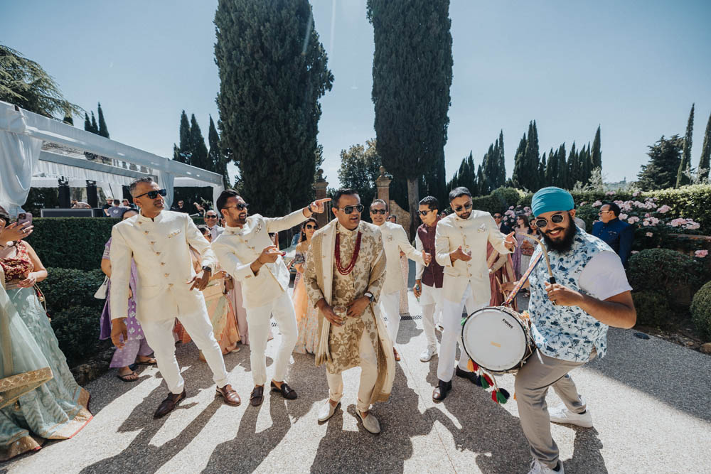 Indian Wedding Photography-Baraat-Boston-Ptaufiq-Como Castello Del Nero 1