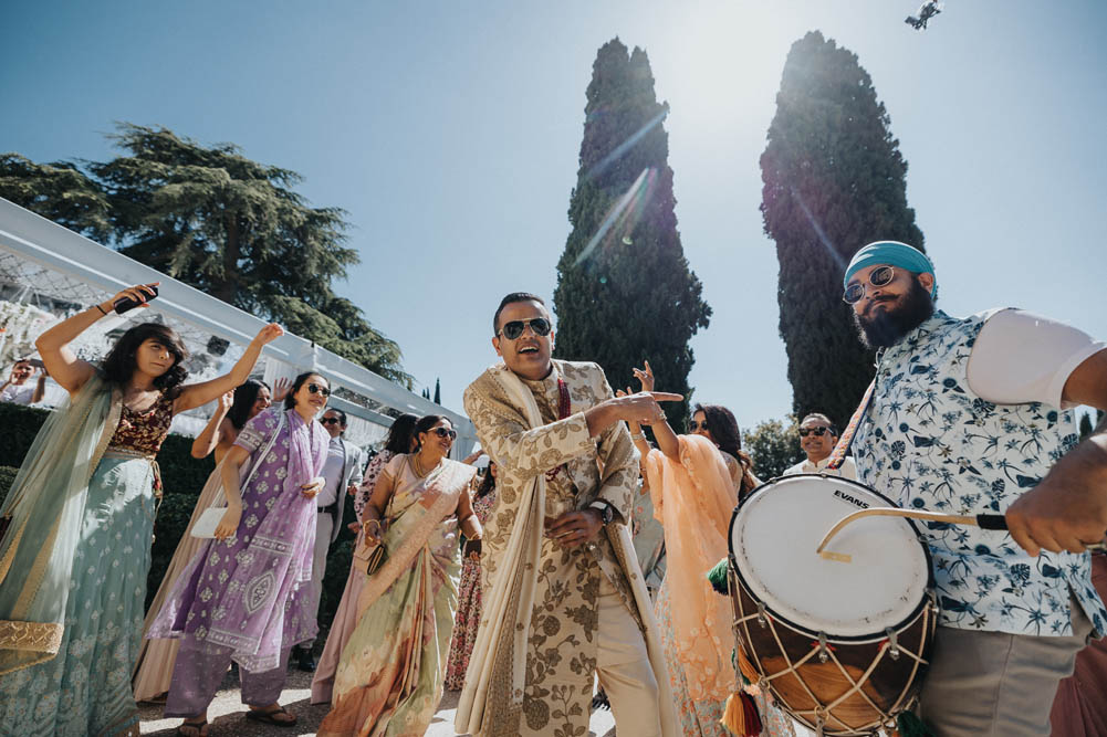 Indian Wedding Photography-Baraat-Boston-Ptaufiq-Como Castello Del Nero 5