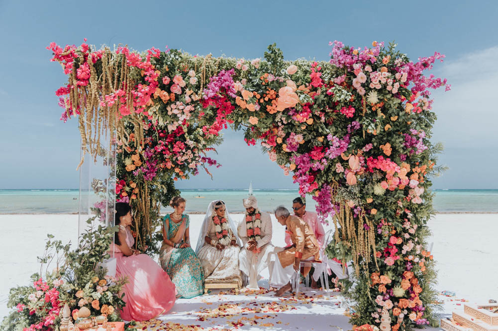 Indian Wedding Photography-Ceremony-Boston-Ptaufiq-Hyatt Zilara Cap Cana 1