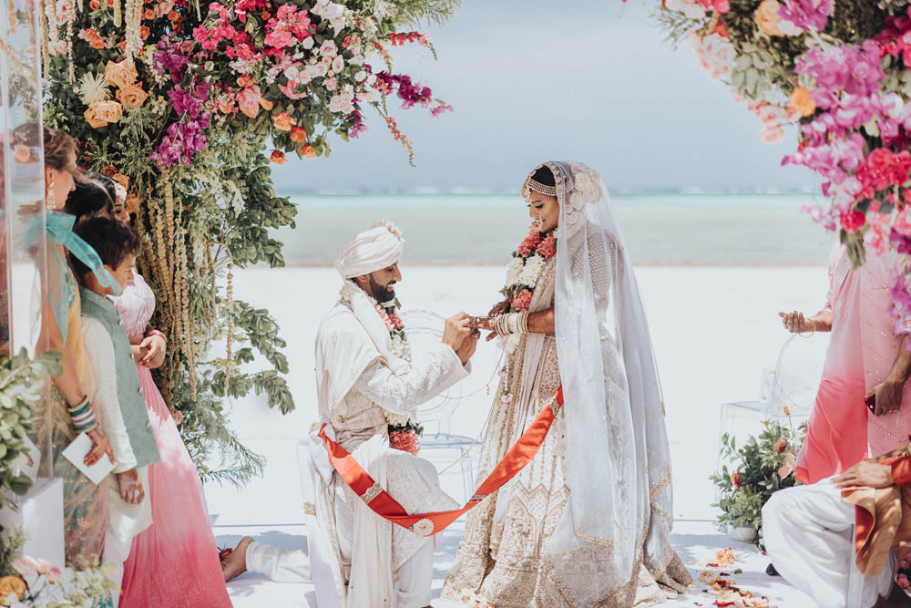 Indian Wedding Photography-Ceremony-Boston-Ptaufiq-Hyatt Zilara Cap Cana 11