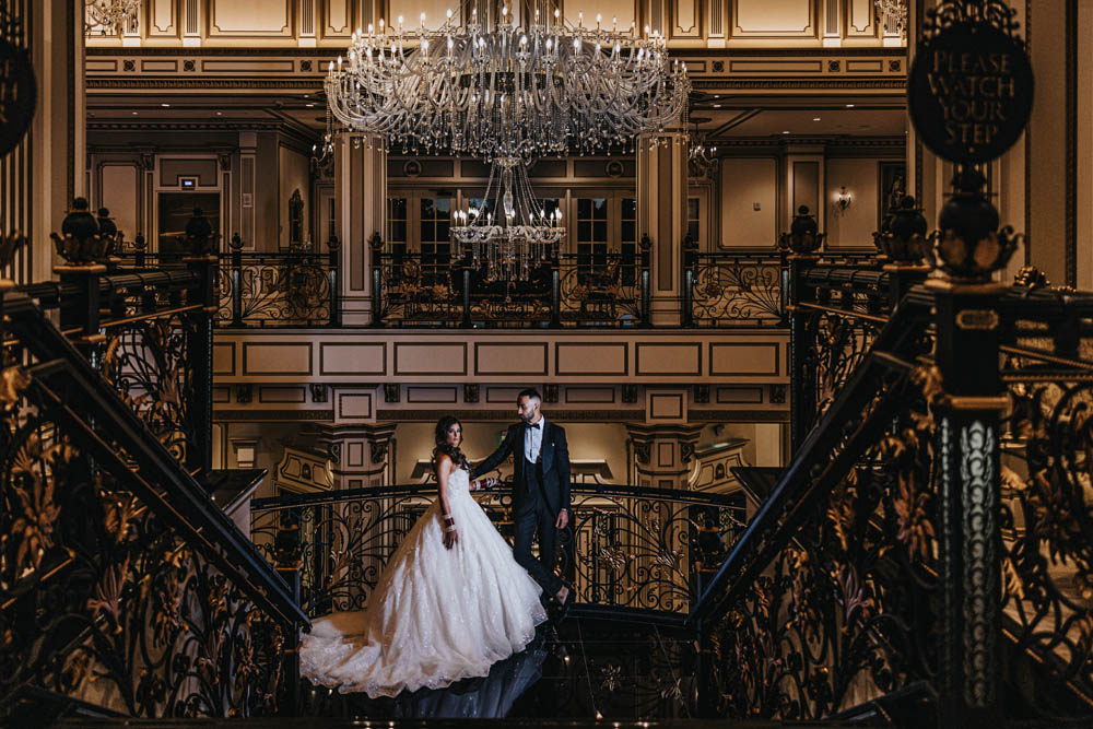 Indian Wedding Photography-Couple's Portrait-Boston-Ptaufiq-Liberty House Restaurant and Events 7