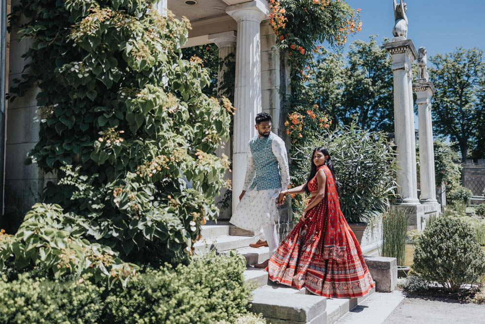 Indian Wedding Photography- Engagement-Boston-Ptaufiq-Untermyer Gardens NY 10