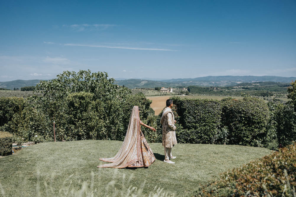 Indian Wedding Photography-First Look-Boston-Ptaufiq-Como Castello Del Nero 2