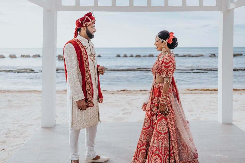 Indian Wedding Photography-First Look-Boston-Ptaufiq-El Dorado Royale 4