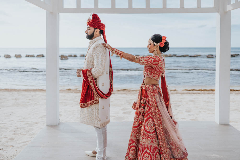 Indian Wedding Photography-First Look-Boston-Ptaufiq-El Dorado Royale 9