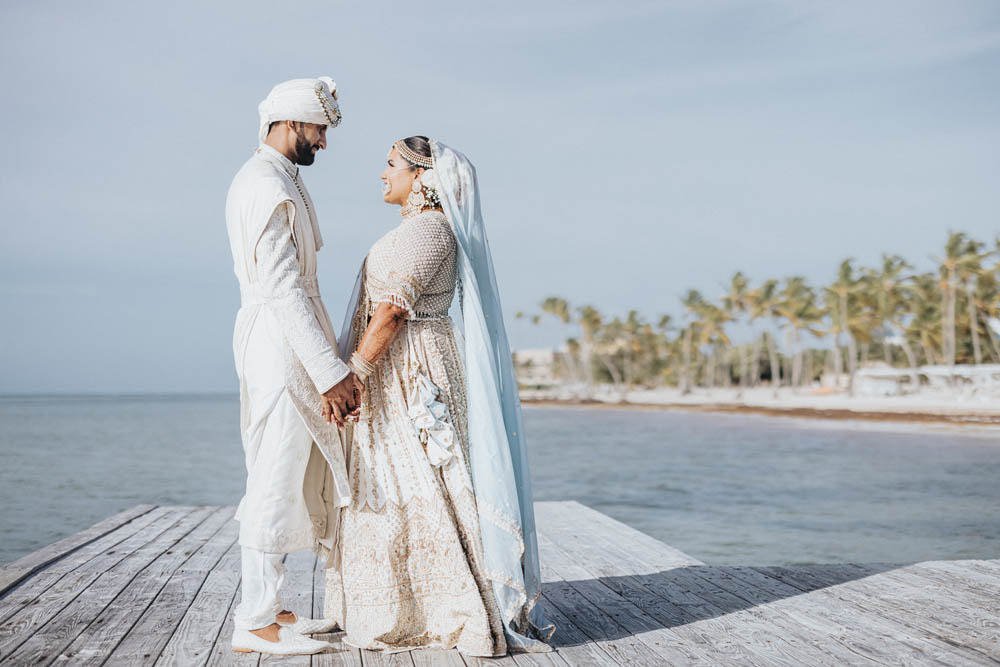 Indian Wedding Photography-First Look-Boston-Ptaufiq-Hyatt Zilara Cap Cana 1
