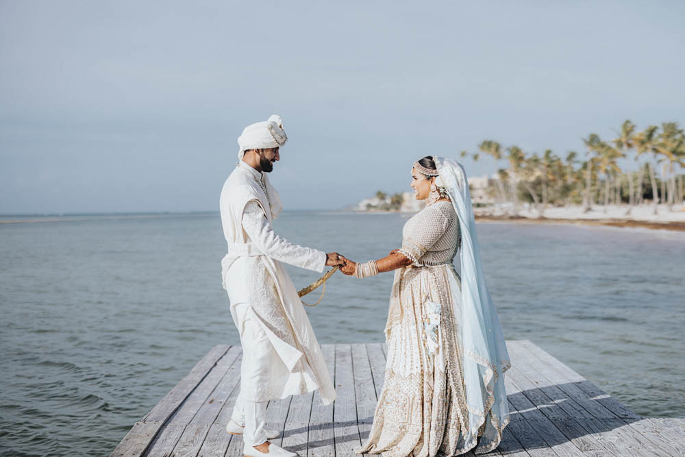 Indian Wedding Photography-First Look-Boston-Ptaufiq-Hyatt Zilara Cap Cana 2