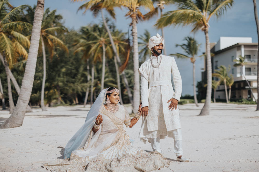 Indian Wedding Photography-First Look-Boston-Ptaufiq-Hyatt Zilara Cap Cana 4