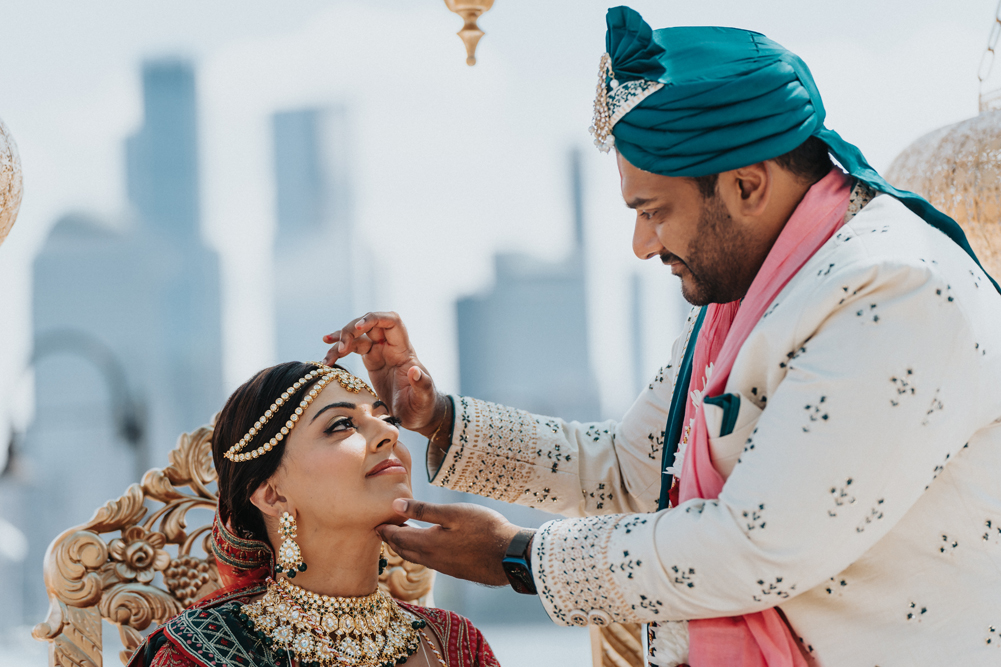 Indian Wedding Photography-Ceremony-Boston-Ptaufiq-Hyatt Regency Jersey City 9