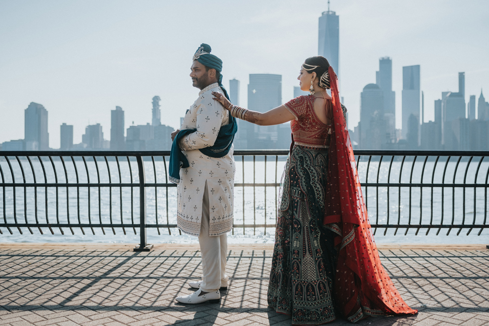 Indian Wedding Photography-First Look-Boston-Ptaufiq-Hyatt Regency Jersey City 2