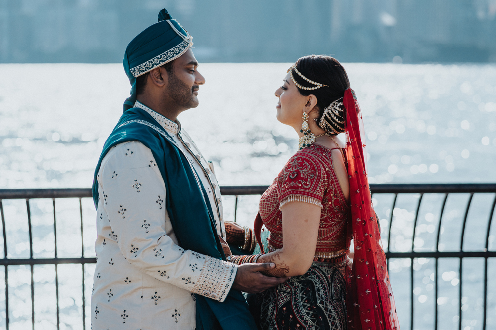 Indian Wedding Photography-First Look-Boston-Ptaufiq-Hyatt Regency Jersey City 3