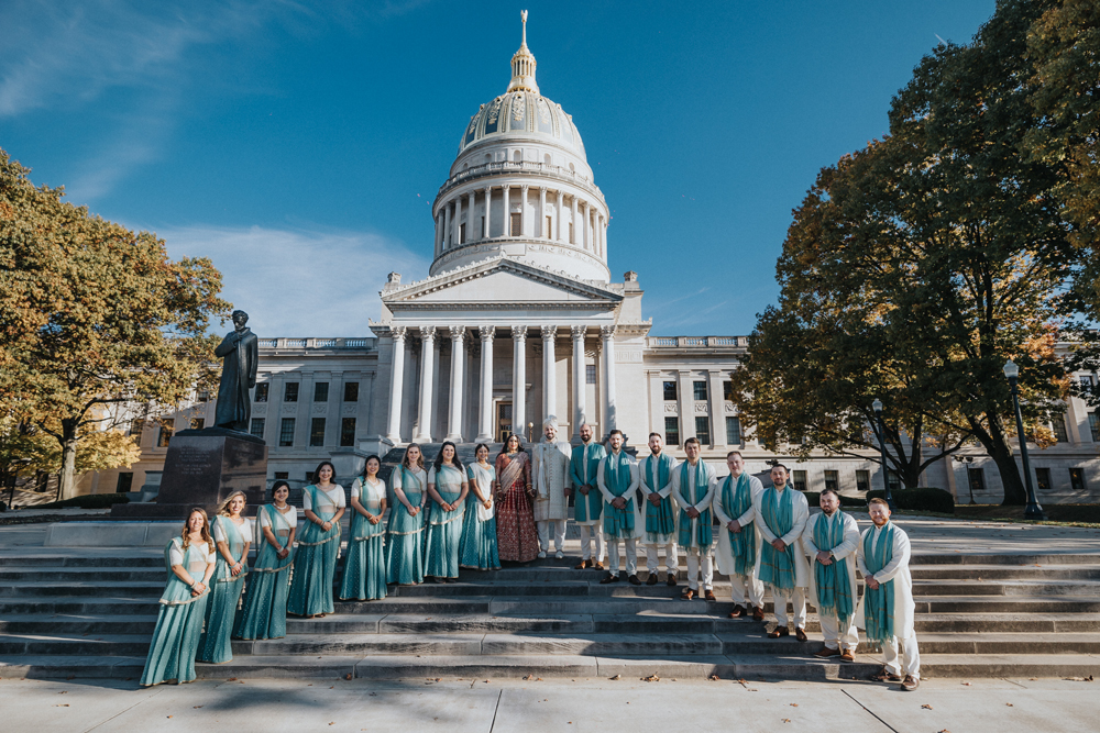 Indian Wedding-Photography-Ptaufiq-West Virginia Capitol 53