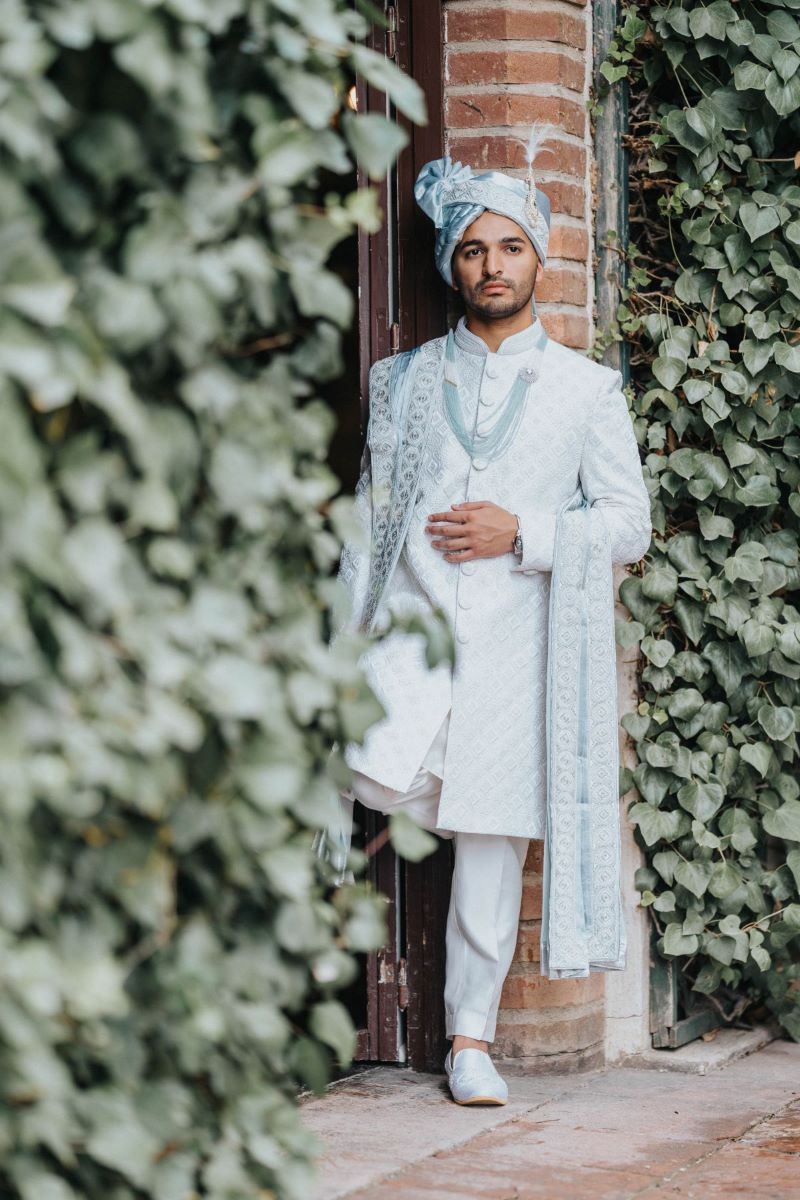 Ptaufiq Indian Destination Wedding Castell de Sant Marçal Barcelona Spain Serena and Manav Getting Ready 8