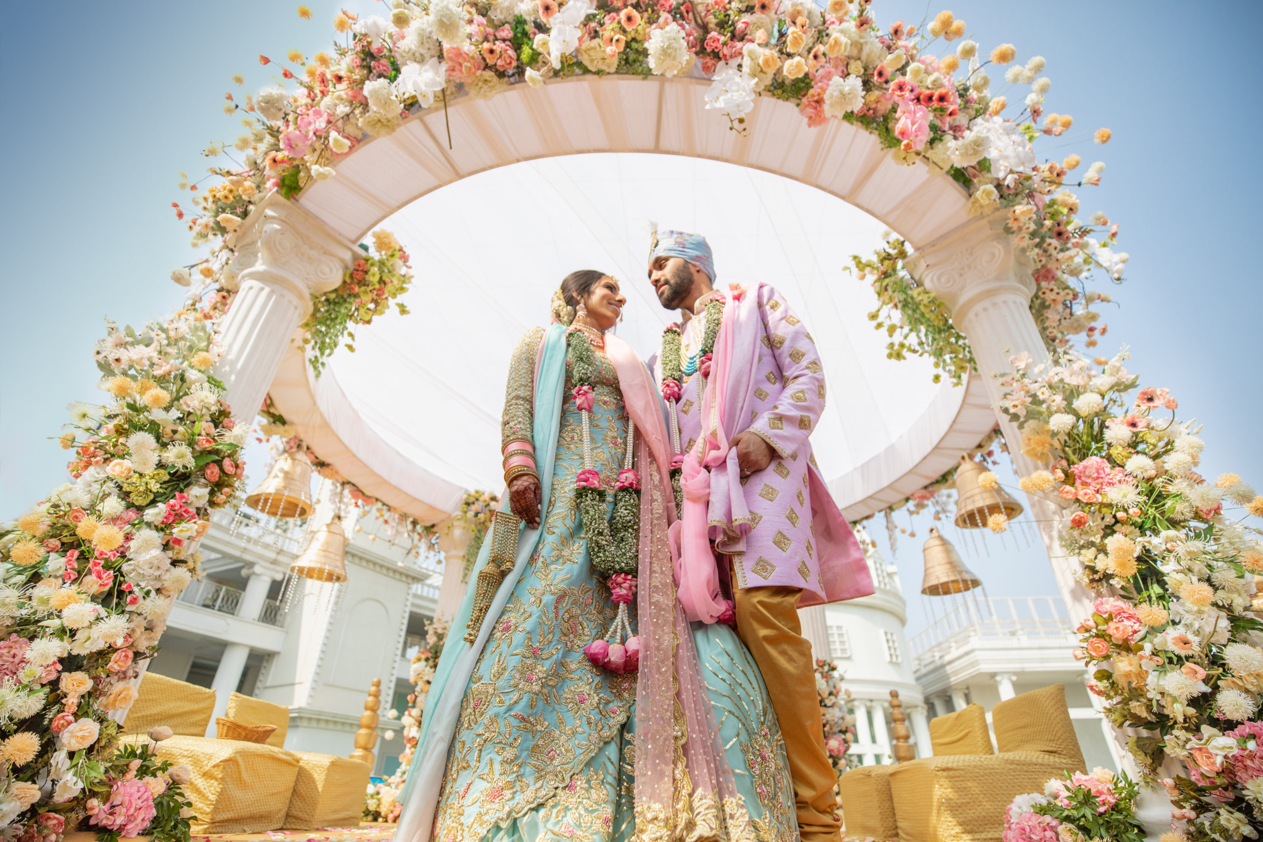 Indian Wedding-Couple Portrait-The Fern Hotels and Resorts