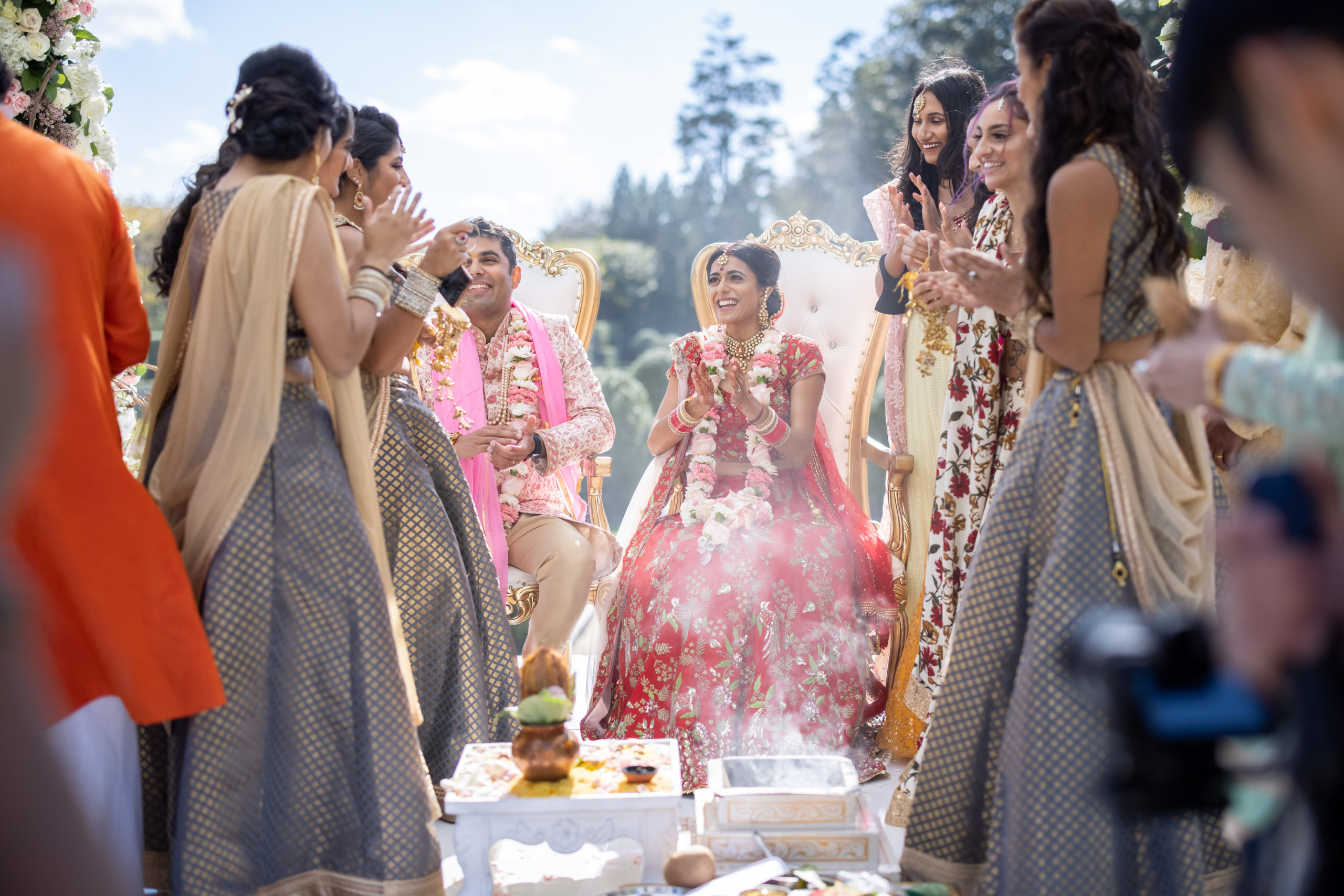 Indian Wedding-WEdding Ceremony-Oheka Castle