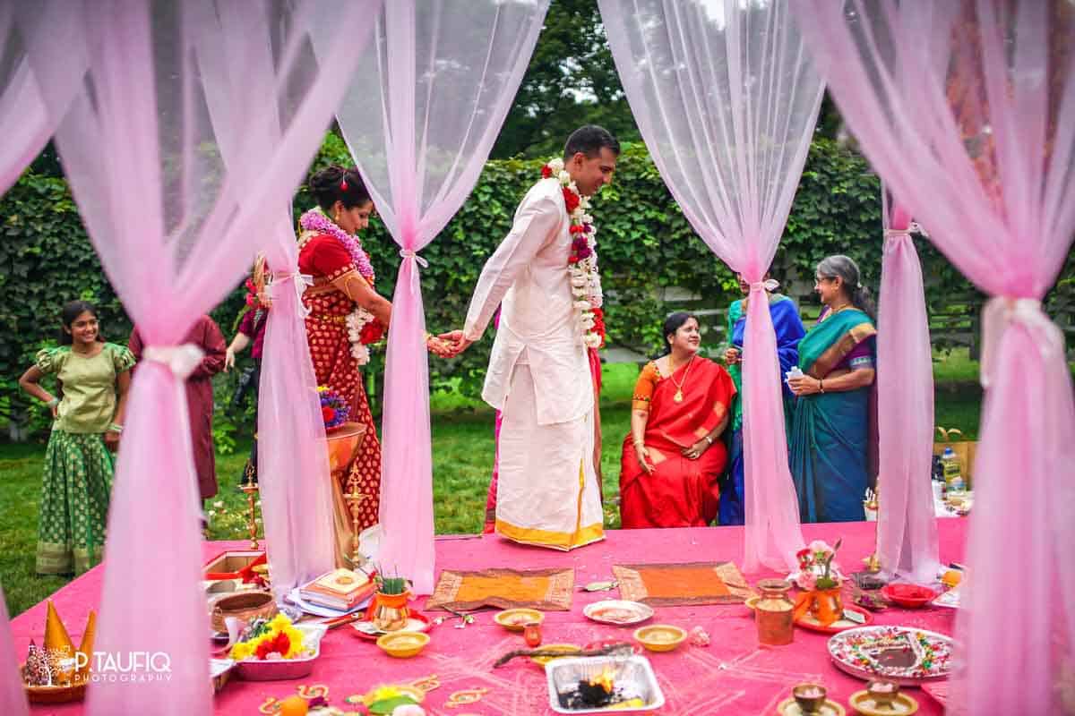 Saptapadi Seven Steps Indian Wedding Ceremony Ptaufiq
