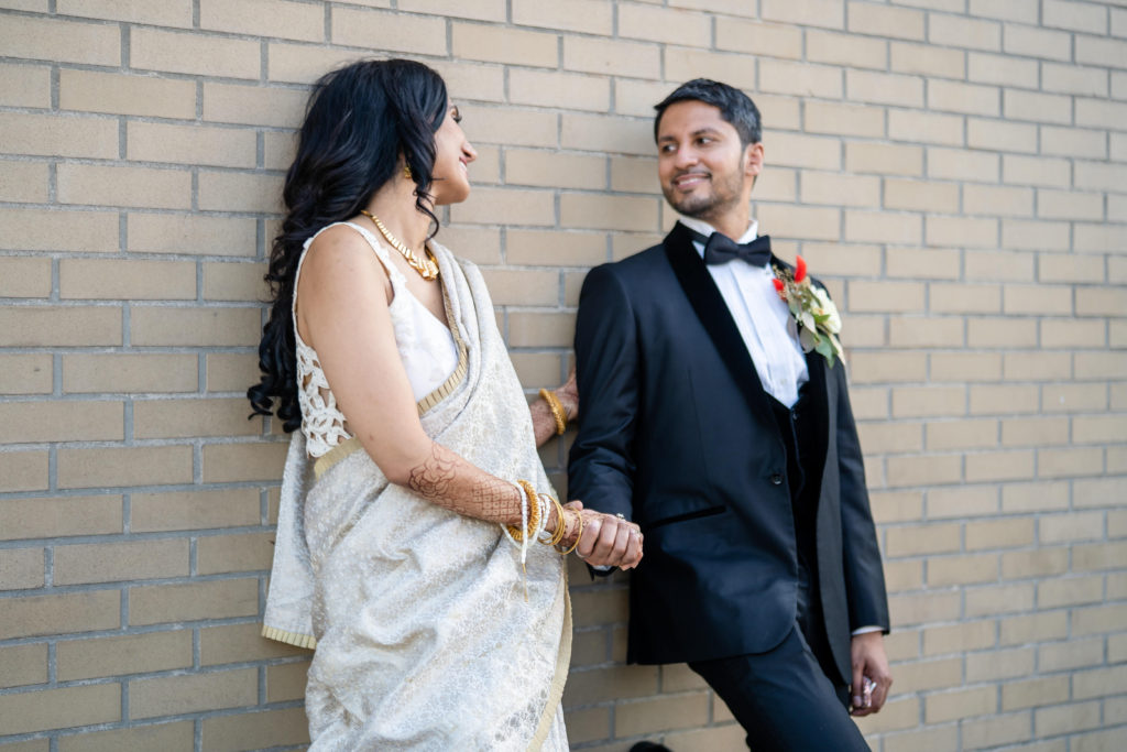 Indian Bride and Groom Portrait Photos Day 1