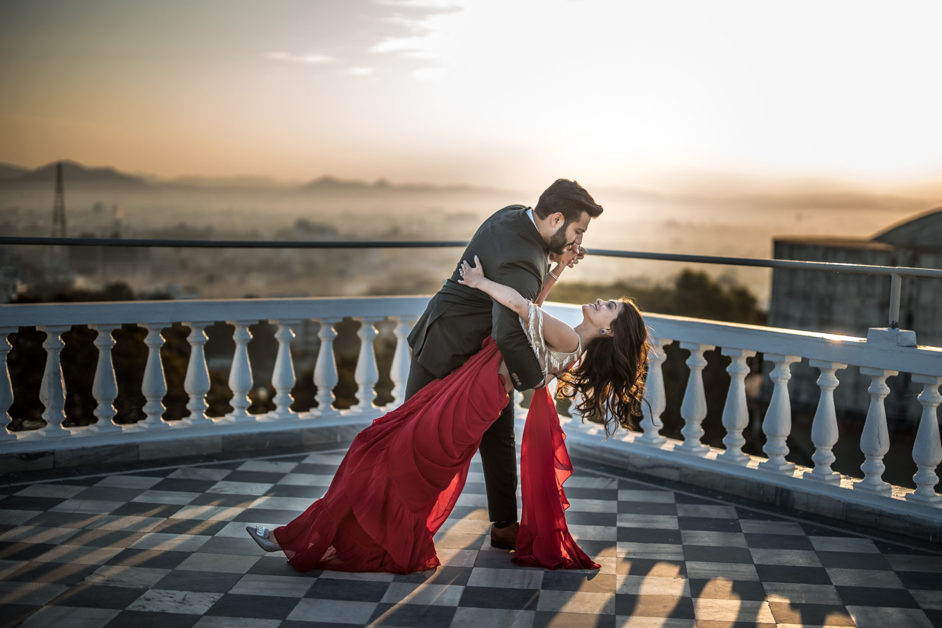 Indian Wedding-Couples Portrait-Fateh Garh Heritage Resort Wedding