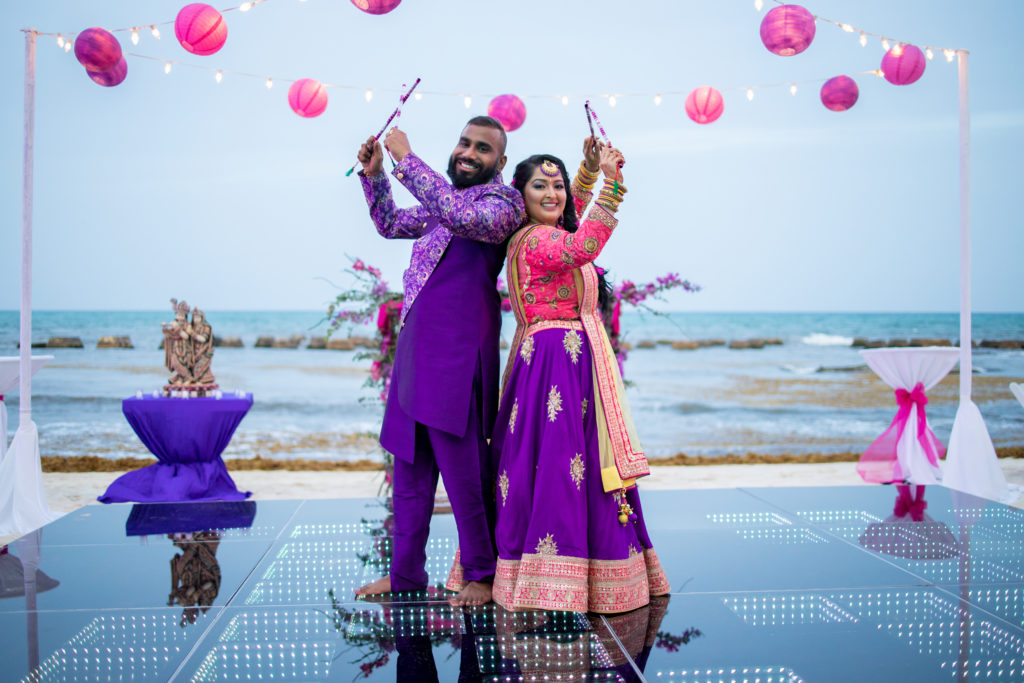 Vibrant Destination Wedding in Cancun Photography 1