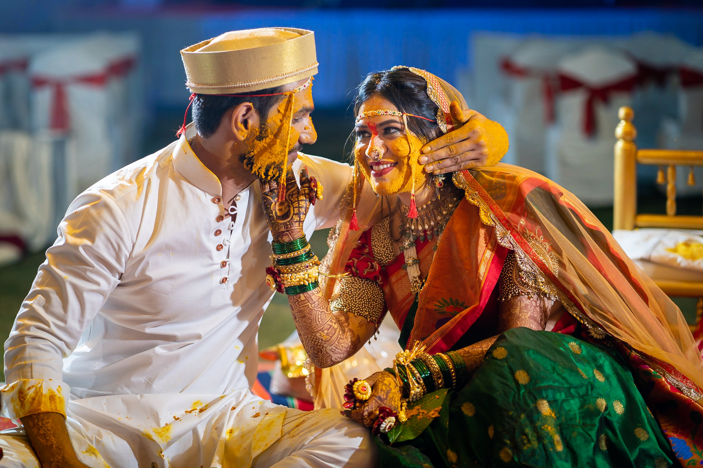 Indian Wedding-Haldi-Sunny’s World