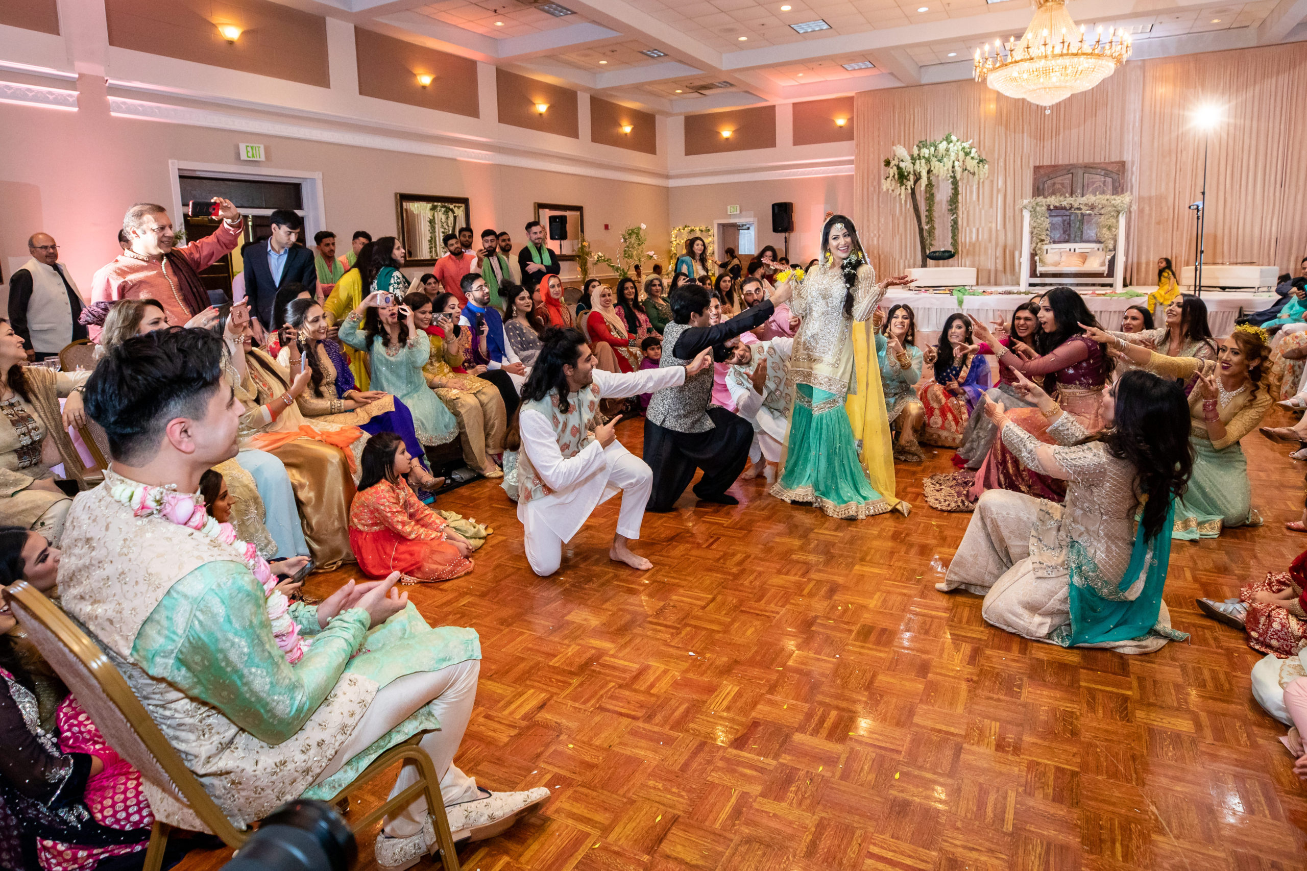 Indian Wedding-Sangeet-The Grand Lodge of Maryland