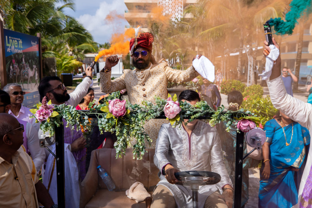 Baraat Destination Wedding in Cancun Photography 2