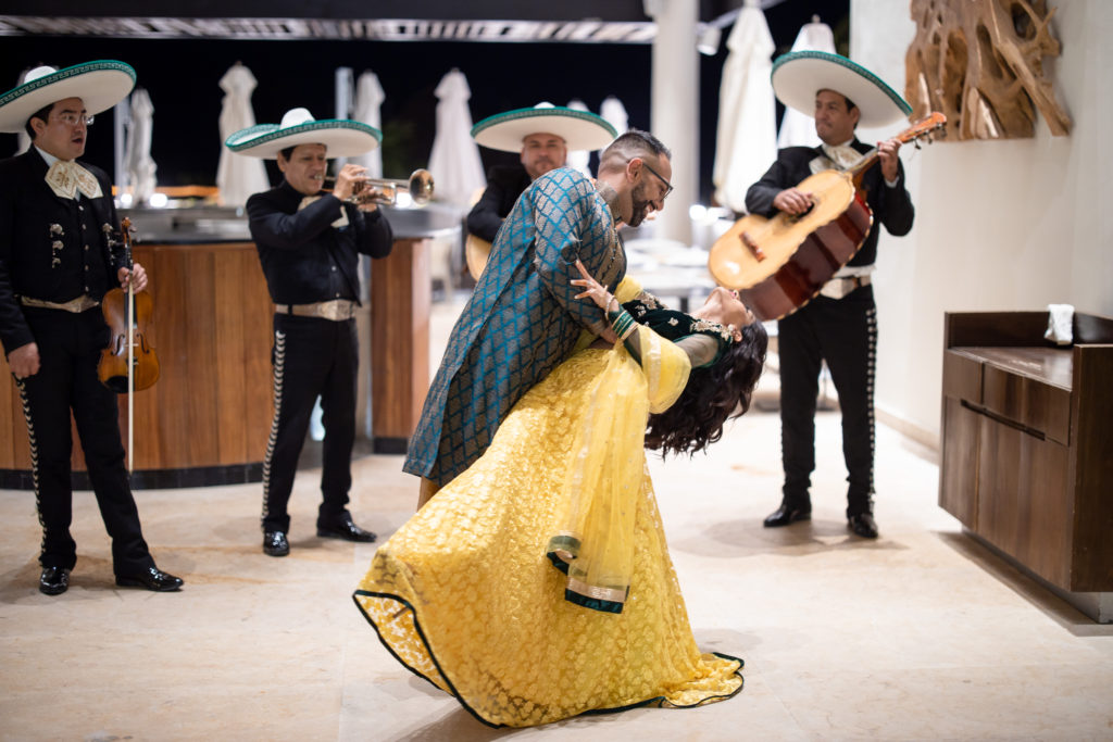 Vibrant Destination Wedding in Cancun Photography 4