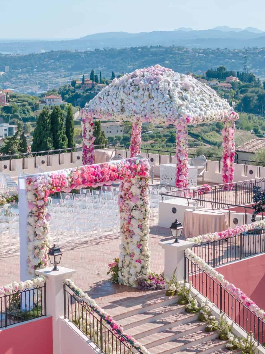 Lebanese Wedding Planning, Design, and Decor by Ali Bakhtiar Designs at Nice, France - Captured by P. Taufiq Photography 4