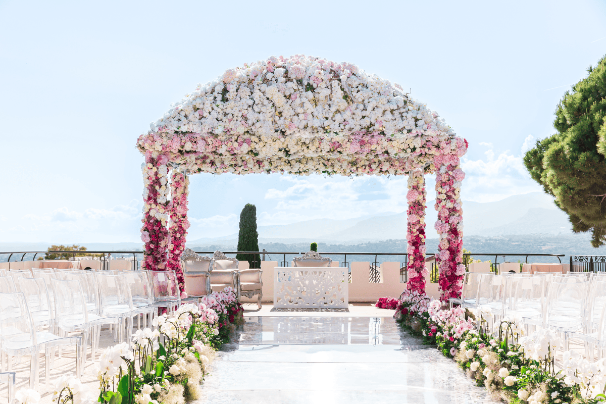 Luxury wedding decor and elegant event styling by PTaufiq Photography
