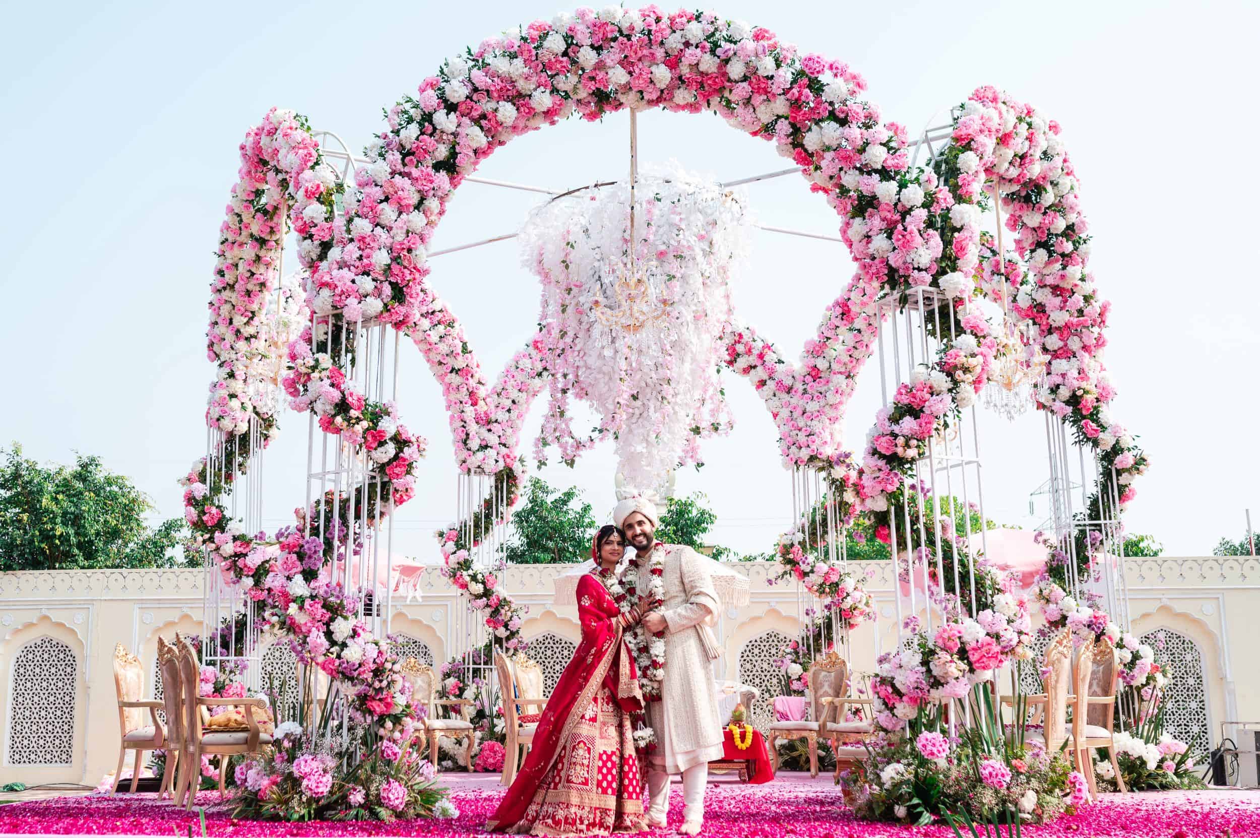 Luxury wedding Decor by Wedding Corp at Hyatt Regency Jaipur Mansarovar India – Captured by P. Taufiq Photography 3